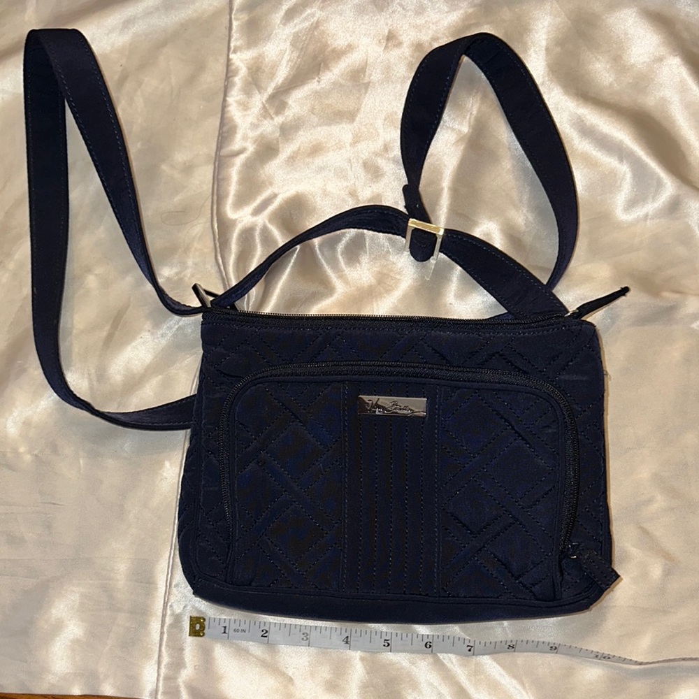 Vera Bradley Navy Shoulder Bag
